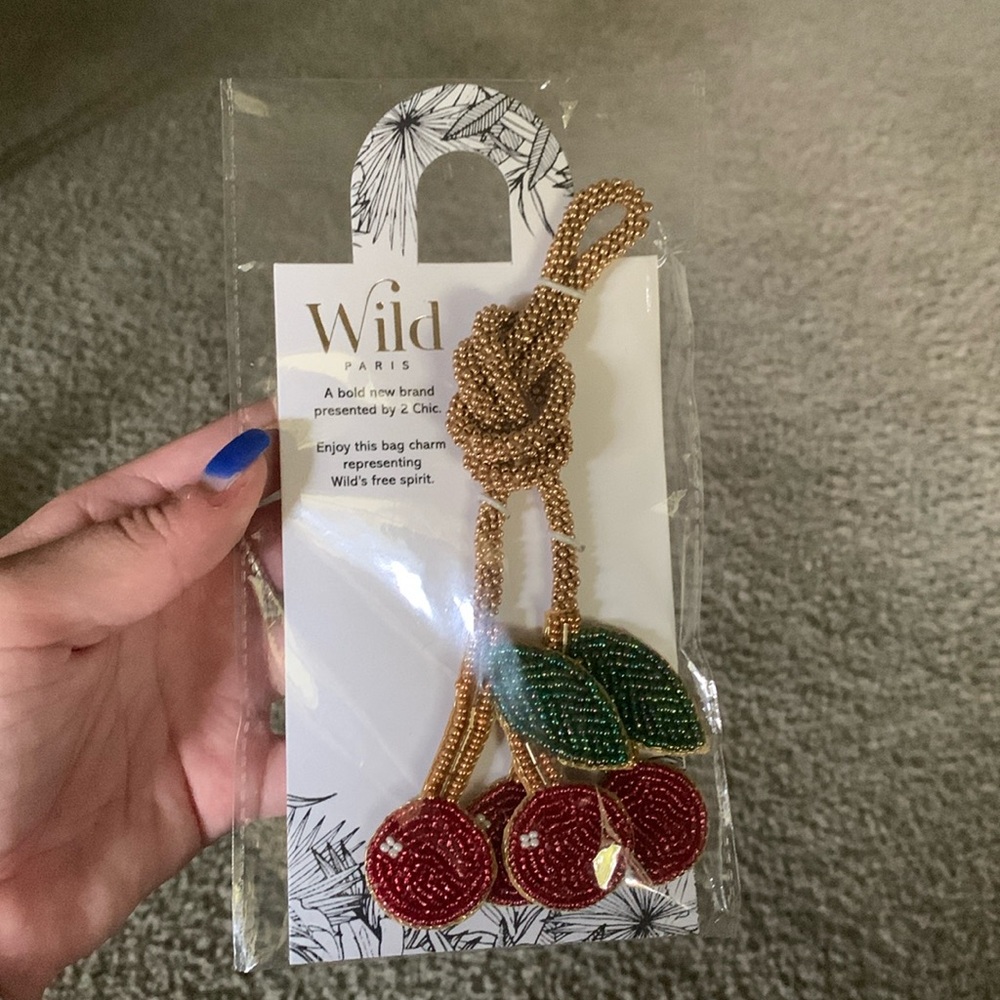 NWT Wild Paris Purse Cherry Charm
